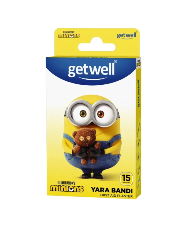 Getwell Yara Bandı Minions Bear 15 Adet