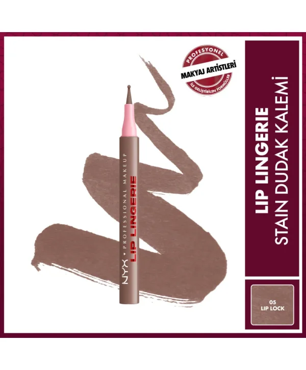 Nyx Professional Makeup Lip Lingerie Stain Dudak Kalemi 05 Lip Lock