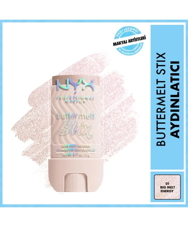 Nyx Professional Makeup Buttermelt Glaze Sticks Aydınlatıcı 01