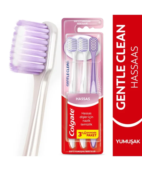 Colgate Gentle Clean 2+1 Diş Fırçası
