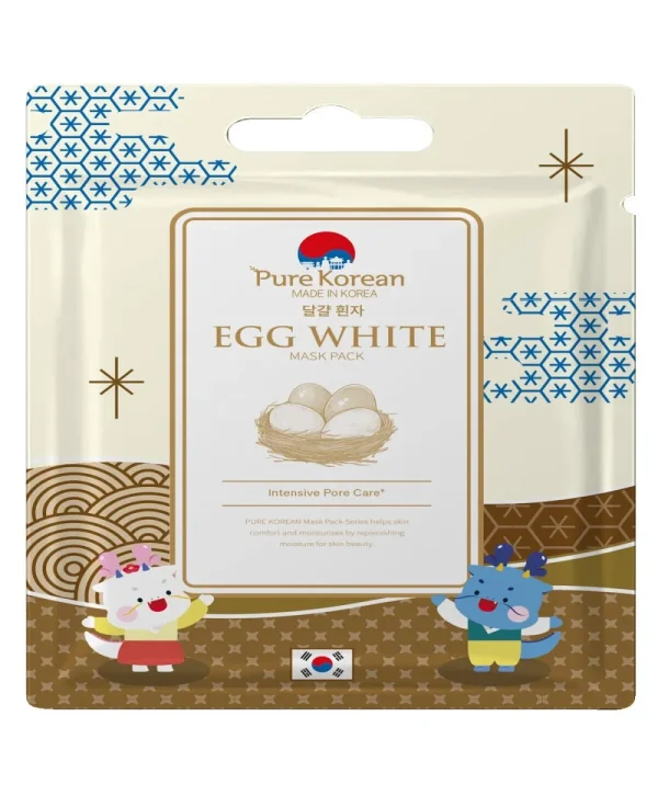 Pure Korean Egg White Maske