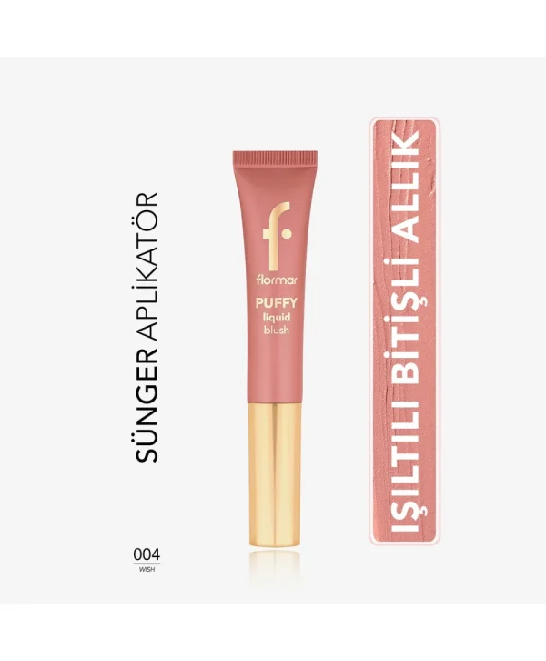 Flormar Puffy Liquid Aydınlık Bitişli Sünger Aplikatörlü Likit Kontür 007 Passion