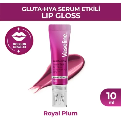 Vaseline Gluta Hya Serinletici Etki Lip Gloss Royal Plum