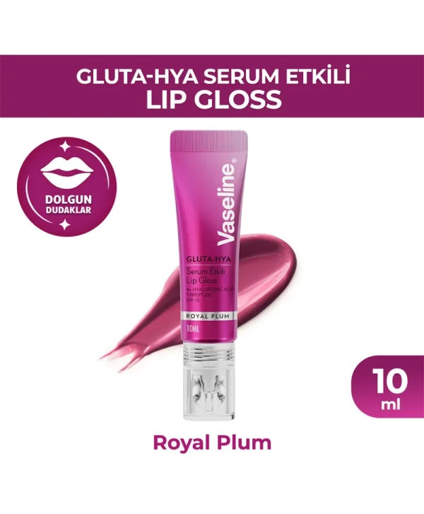 Vaseline Gluta Hya Serinletici Etki Lip Gloss Royal Plum