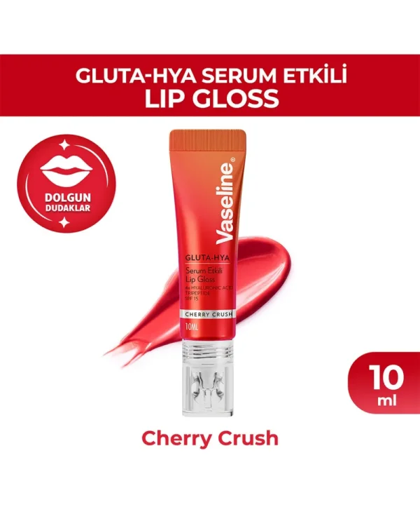 Vaseline Gluta Hya Serinletici Etki Lip Gloss Cherry Crush
