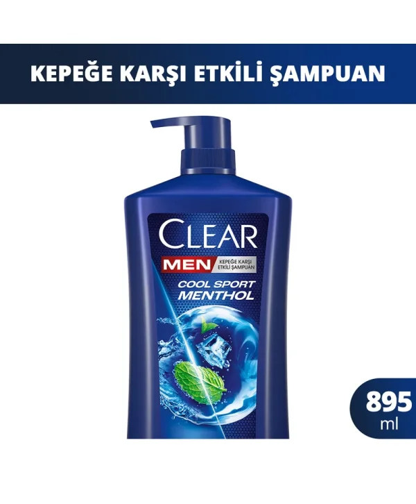Clear Şampuan Cool Sport XXL 895 ml
