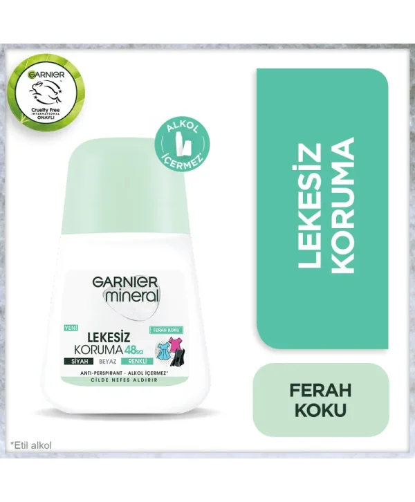 Garnier Lekesiz Koruma Kadın Deodorant Roll On