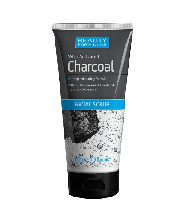 Beauty Formulas Charcoal Facial Scrub 150 ml