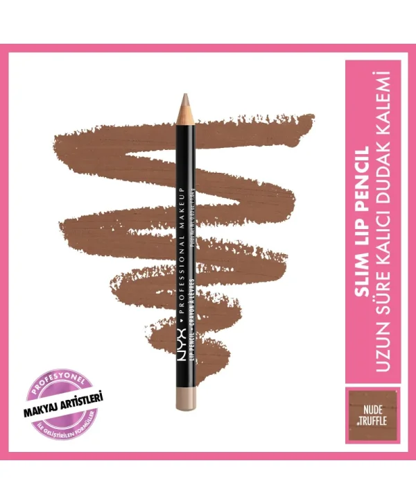 Nyx Professional Makeup Slim Lip Kalem Nude Truffle