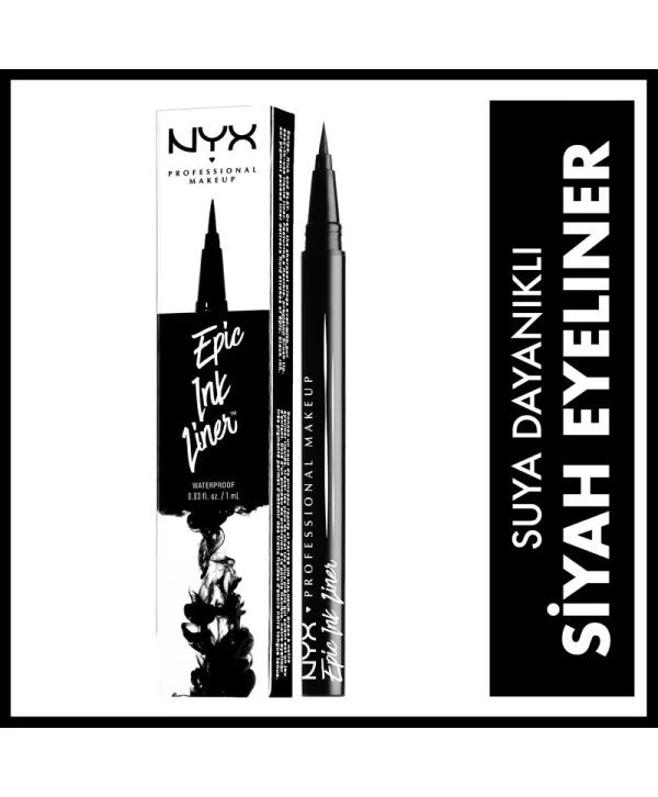 Nyx Professional Makeup Epic Ink Liner Siyah