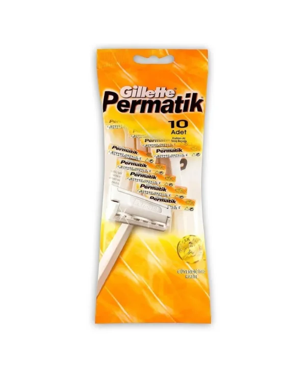 Permatik Kullan-At Tıraş Bıçağı 10 Adet