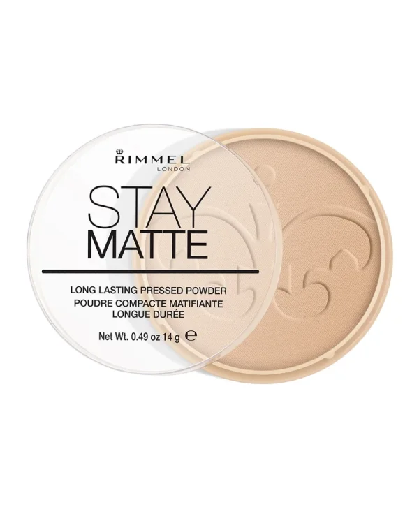 Rimmel London Stay Mat Pressed Pudra Renk 003 Peach Glow