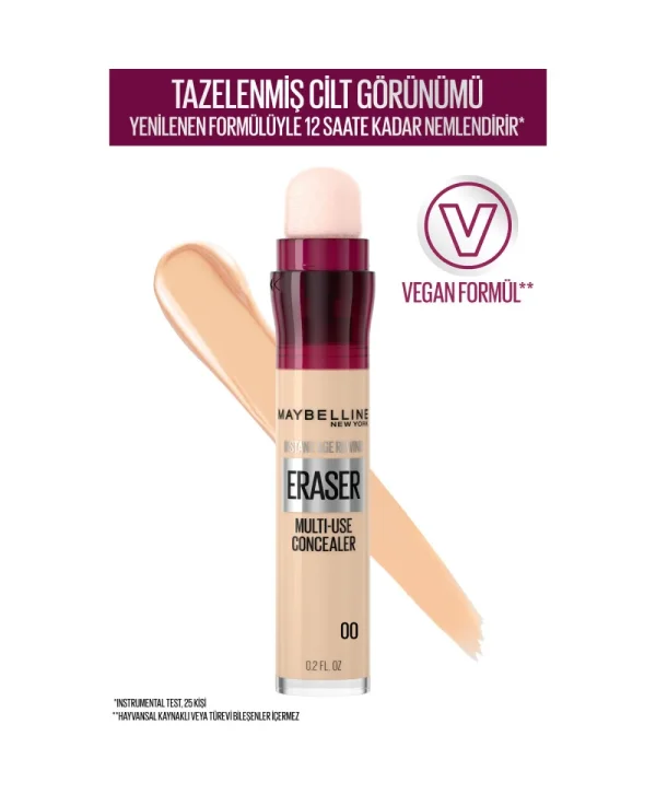 Maybelline New York Instant Eraser Anti Age Kapatıcı No: 00 Ivory