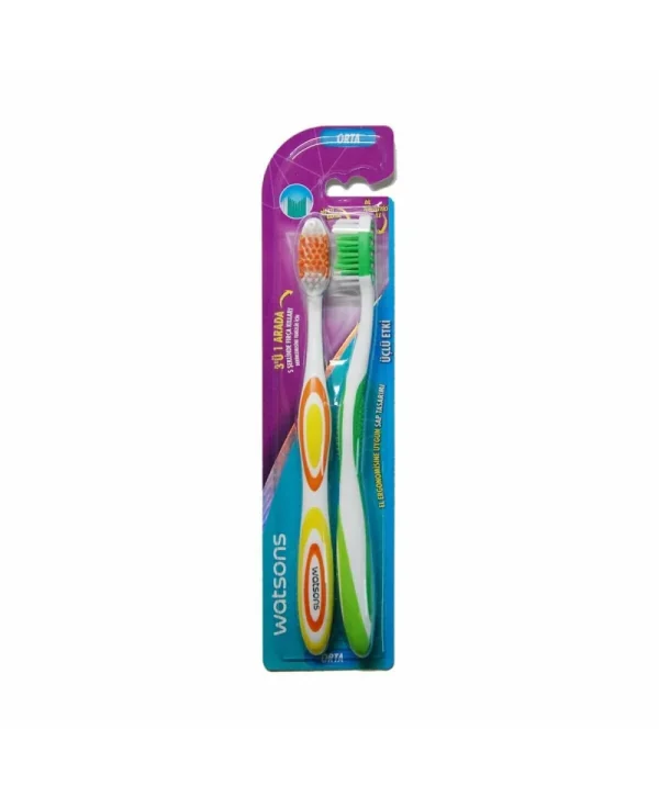 Watsons 3in1 Action Diş Fırçası Orta 2 Adet