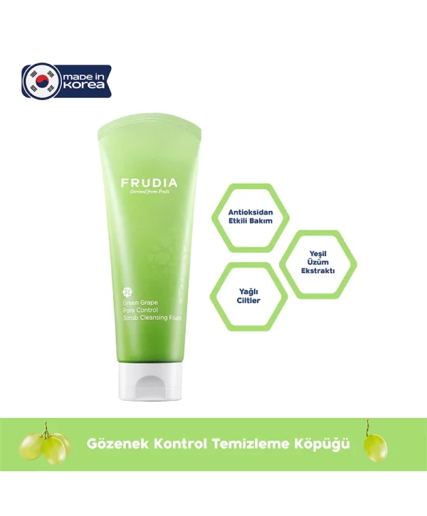 Frudia Green Grape Köpük Gözenek Kontrol Temizleyici 145 ml