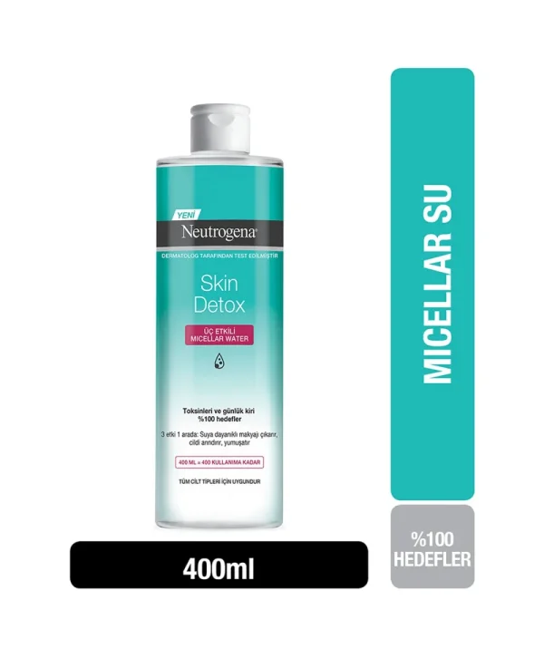 Neutrogena Skin Detox 3 Etkili Micellar Water 400 ml