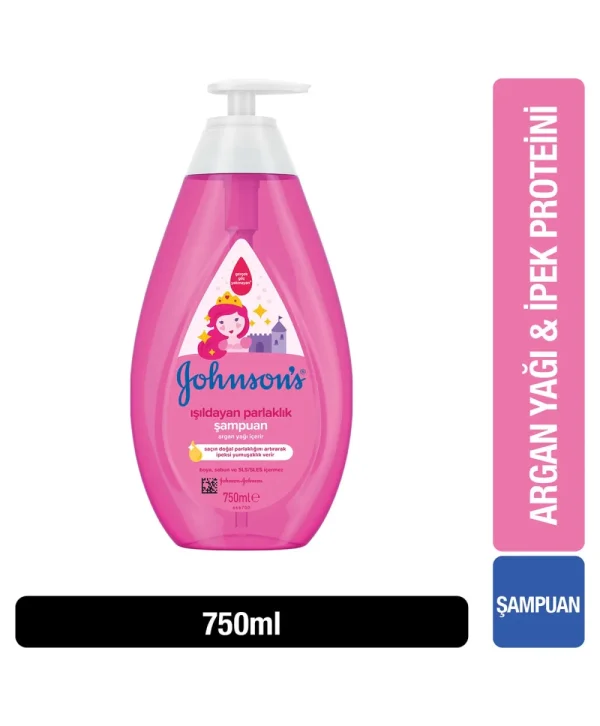 Johnson's Işıldayan Parlaklık Bebek Şampuanı 750 ml