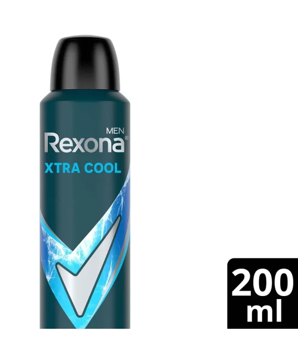 Rexona Men Erkek Sprey Deodorant Xtra Cool 72 Saat Kesintisiz Üstün Koruma 200 ml