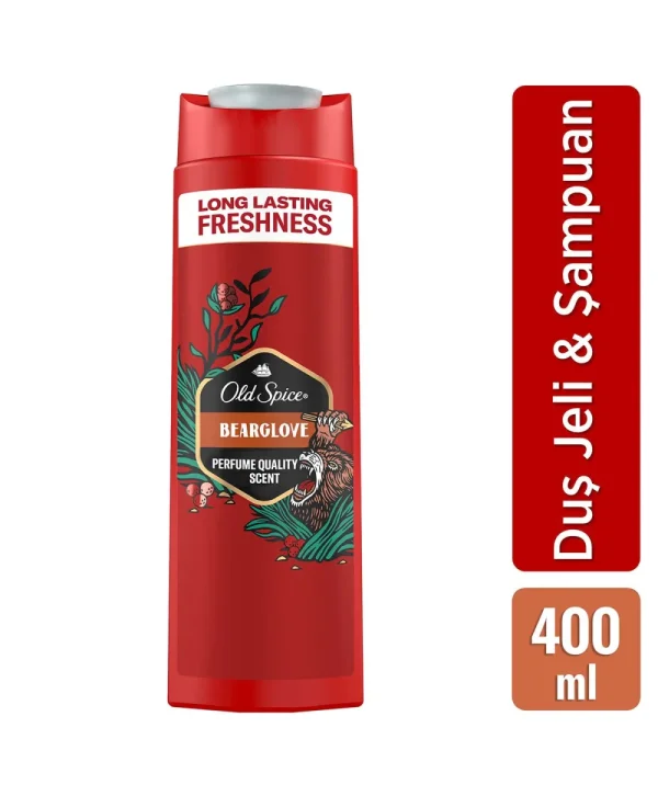 Old Spice Bearglove Duş Jeli ve Şampuan 400 ml