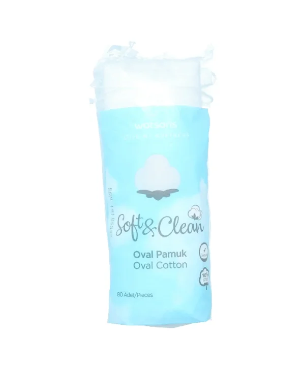 Watsons Oval Pamuk 80 Adet