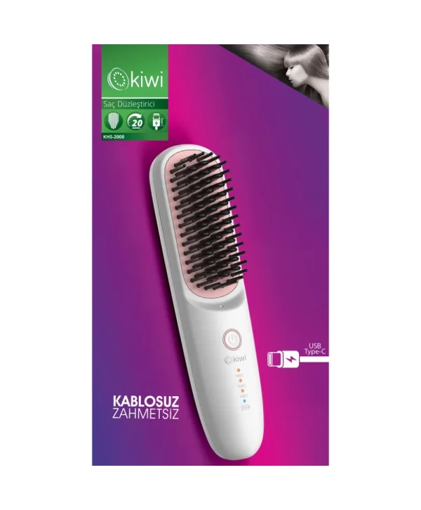 Kiwi Şarjlı Mini Saç Düzleştirici KHS-2000