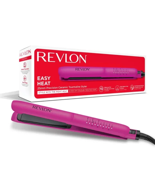 Revlon Easy Heat 25 mm Seramik Turmalin Saç Düzleştirici RVST2217E