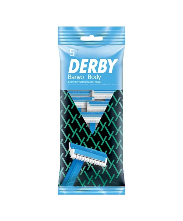 Derby Banyo 5'li Poşet Kullan-At Tıraş Bıçağı