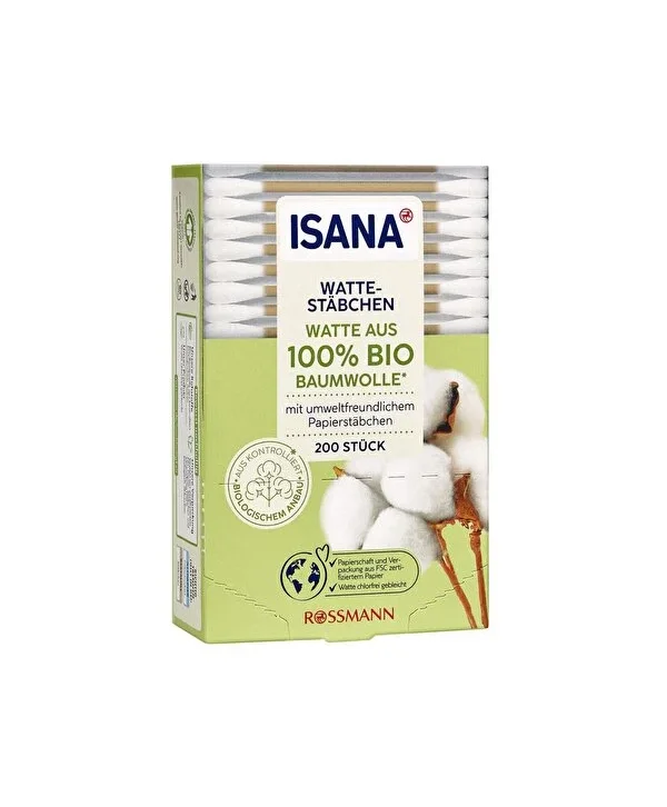 Isana Organik Kulak Çubuğu 200'lü