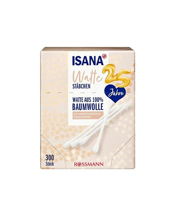 Isana Kulak Çubuğu 300 adet
