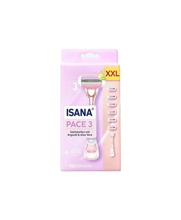 Isana Tıraş Bıçağı 3 Bıçaklı Sistem Pace XXL