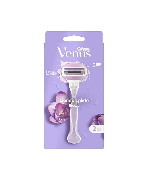 Gillette Venus ComfortGlide Breeze Tıraş Makinesi + 1 Yedek Tıraş Bıçağı