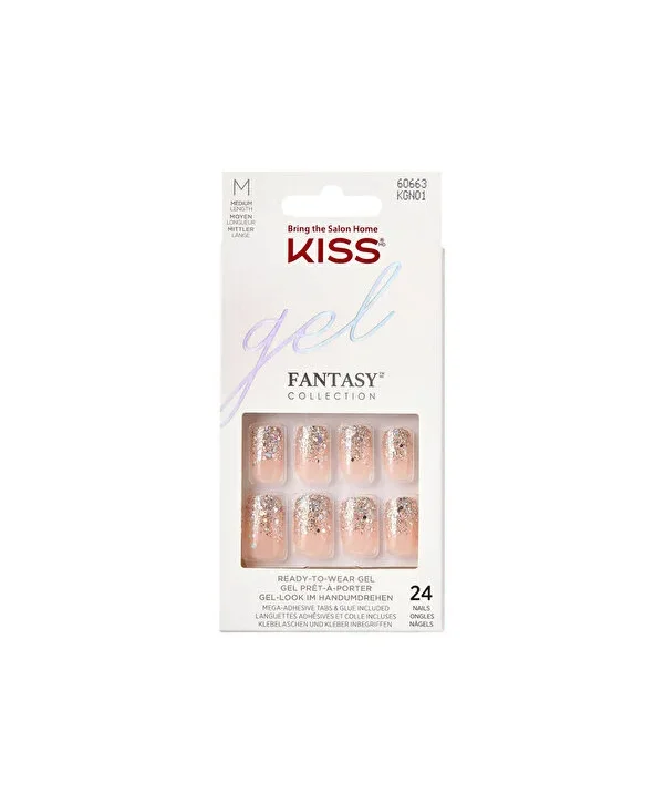Kiss Takma Tırnak Ekstra Parlak Fanciful KGN01C 24'lü