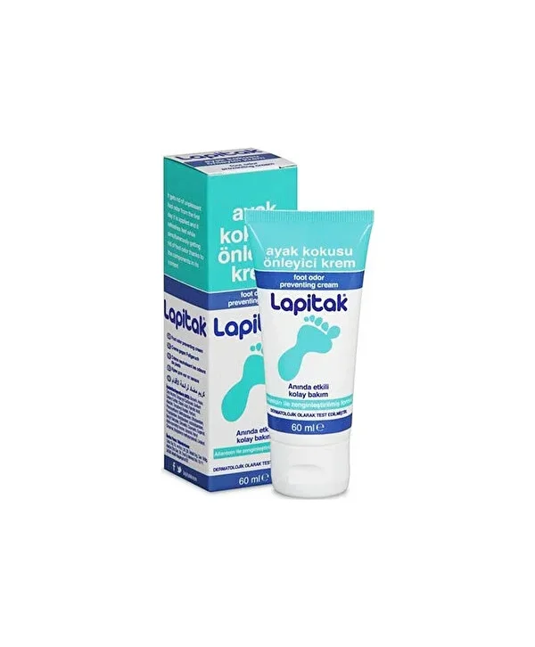 Lapitak Ayak Kokusu Önleyici Krem 60 ml