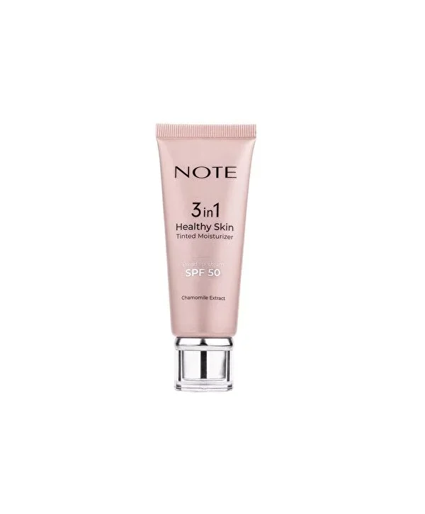Note 3 in 1 Healthy Skin Tinted Moisturizer 50 SPF Renk Ton Eşitleyici Aydınlatıcı Krem